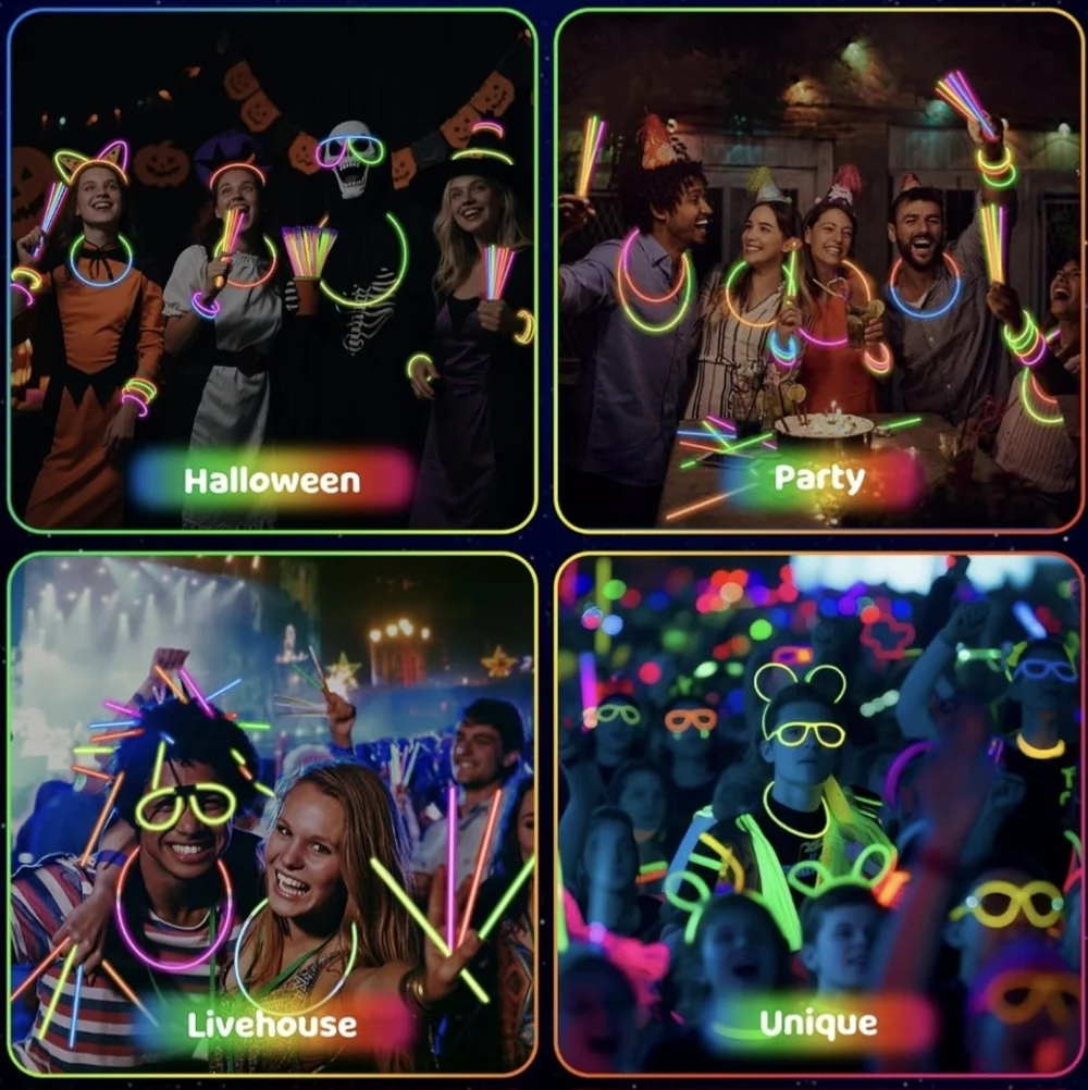 Glow Sticks Party Pack 100